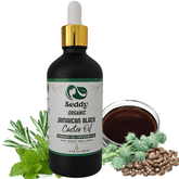 Seddy Jamaican Black Castor Oil with Rosemary & Peppermint – For Hair Growth & Scalp Health - 3.4 Fl. Oz